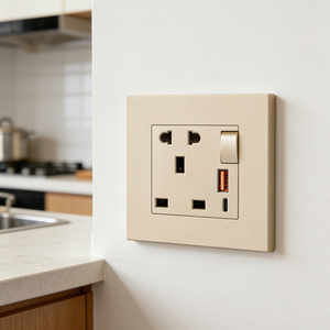 TEP L87 Prise PC mate UK 1/2/3/4 voies 13A pour projets hôteliers, <span class=keywords><strong>d</strong></span>'appartements et <span class=keywords><strong>d</strong></span>'ingénierie - Product Image 2