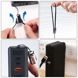 2025 Wireless Power Bank Multi Function Magnetic 20000mah 65W Fast Charging Powerbank with Wall Plug in - Product Image 5