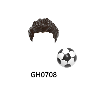 G0191 Figurines de joueurs de football célèbres Messi Ronaldo <span class=keywords><strong>Benzema</strong></span> Kaka, accessoires de trophée de football, jouets de construction en blocs - Product Image 2
