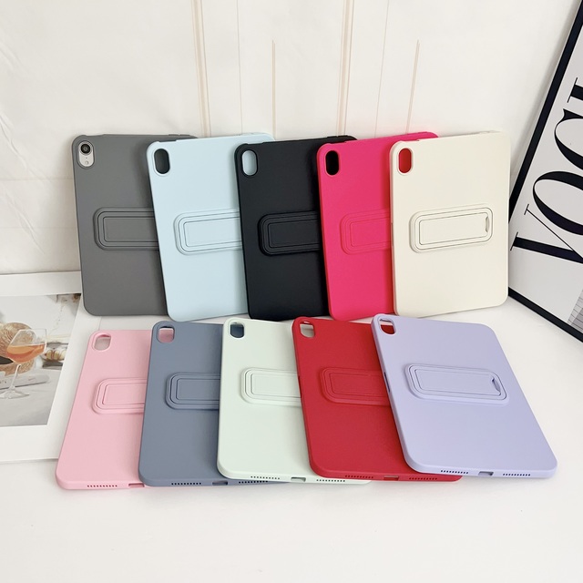 High Quality Folding Bracket Adjusted Kickstand Shockproof Dirt-resistant Case for iPad Air 4/5/6/7 Pad11 2025 A16 Tablet Cover