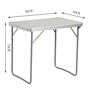 Mesa Plegable Pequeña de Hierro, Compacta, Portátil y Ligera para Acampar al Aire Libre, Mesa de Picnic para Muebles de Exterior - Product Image 6