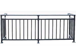 Yekalon Échantillon Gratuit Acier Galvanisé Design Moderne pour Garde-Corps de Balcon <span class=keywords><strong>Balustrade</strong></span> en Acier Galvanisé de Fabricant Chinois - Product Image 3