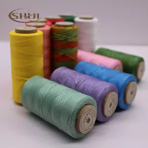 Wholesale 210d 1mm wax cord for bag hand sewing thread wax line 185 meters wax string for shoes thread heam thread