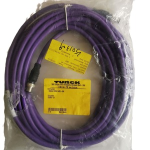 Câble Turck RSSW 455-8M, double connecteur mâle M12 5 broches, 8 mètres, ensemble connecteur capteur - Product Image 3