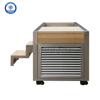 OMNI Tout-en-un Premium pour l'extérieur, en acier inoxydable, avec machine à glace, filtre pour bain froid, moteur, baignoire de glace, refroidisseur à ozone et système de refroidissement