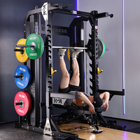 Équipement de gymnastique de forme physique commercial entraînement réglable support de puissance Squat gros entraînement de force en métal entraînement réglable