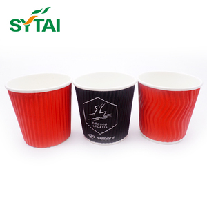 <span class=keywords><strong>Comida</strong></span> <span class=keywords><strong>para</strong></span> <span class=keywords><strong>llevar</strong></span> de papel de café de la taza de papel con tapa - Product Image 3