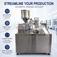 Machine de remplissage et de scellage de tubes souples DEEPACK pour projets d'emballage en tubes souples pour petites usines