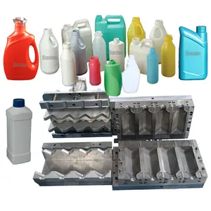 Plastic Bottle Blow Mould Custom Blow Moulding Machine Mold with Auto flash remove system