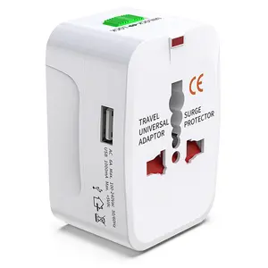 2 USB 3 Type C Electric Plug Power Socket Universal USB Power Charger Converter International Travel Adapter