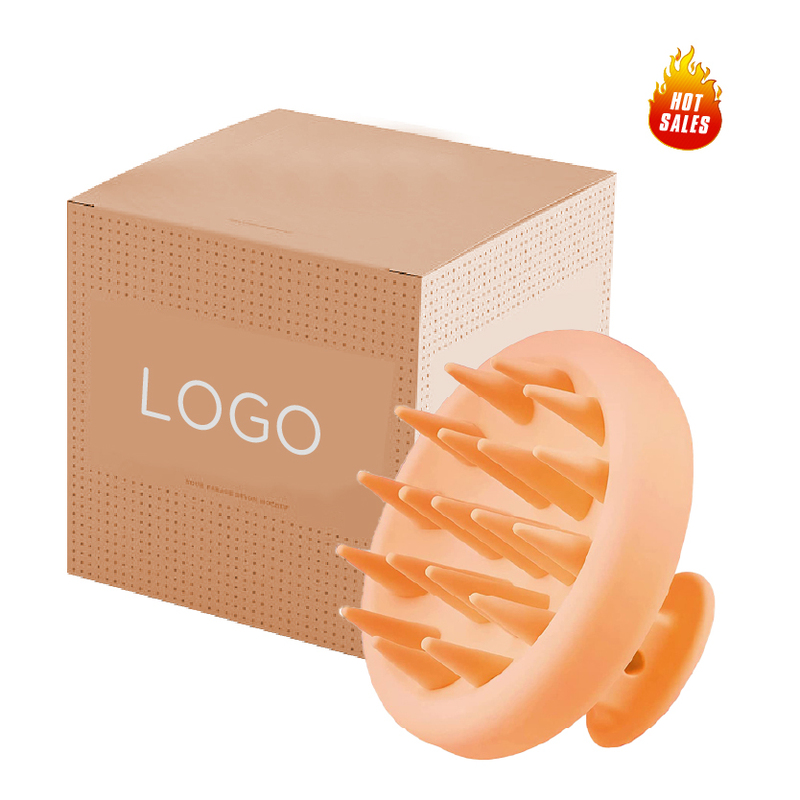 Custom Logo Head Massage 100 Silicone