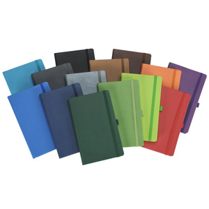 Carnet <span class=keywords><strong>Mezzo</strong></span> Premium à pages lignées couleur, 8,375 x 5,25 pouces, planificateur quotidien 24 heures, impression de logo personnalisé, bloc-notes professionnel - Product Image 3