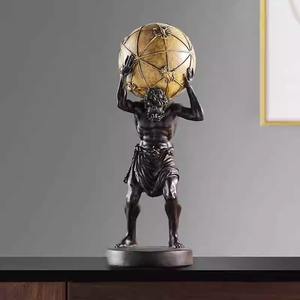 Resina creativa Europea decoración del hogar artesanías personajes míticos griegos escultura modelo ornamento pintura para propósito de recuerdo - Product Image 1