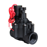 Vanne à commande électrique AC DC 24V avec électrovanne pour système d'irrigation programmable avec électrovanne de type bobine