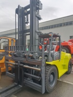 Chariot élévateur diesel YCMG CE ISO neuf de 16 tonnes, capacité de levage de 16 000 kg, moteur Cummins, transmission ZF, manutentionneur de conteneurs portuaires
