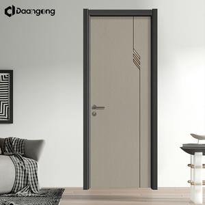 Puertas Interiores de Madera de Ingeniería Ultra Superior con Chapa de Roble Natural y Núcleo de Panal para Dormitorio y Sala de Estar - Product Image 2