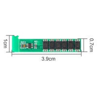 1S 15A 3.7V Carte de Protection de Batterie 18650 Lithium Li-ion BMS PCM PCB 6MOS de Décharge de Charge Protéger Module