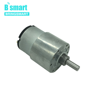 Bringsmart SRJGB37-520 24 DC động cơ bánh răng D Trục giảm Micro điện hộp Số động cơ 12V đảo ngược cho DIY Mô hình động cơ DC - Product Image 4