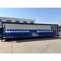 Graderías Modulares en Contenedores 20HC 40HC con Asientos Plegables para Eventos Deportivos y Escuelas