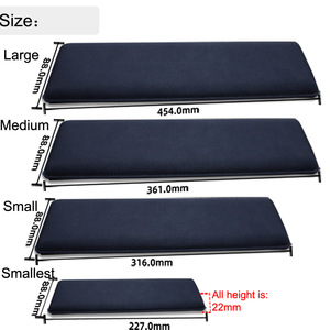 Ergonomic Bộ nhớ bọt bàn phím và chuột Pad Set-mềm chống trượt cổ tay phần còn lại cho gõ thoải mái tính toán chuột còn lại Pad - Product Image 5