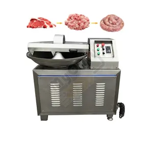 Automatic Laboratory Small Lab Emulsify Lifter Machine For Sausage Heavy Duty Big Meat Bowl Cutter