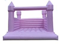 Château gonflable populaire de château sautant d'OEM avec le château gonflable fait sur commande de glissière avec le rebond pour la partie