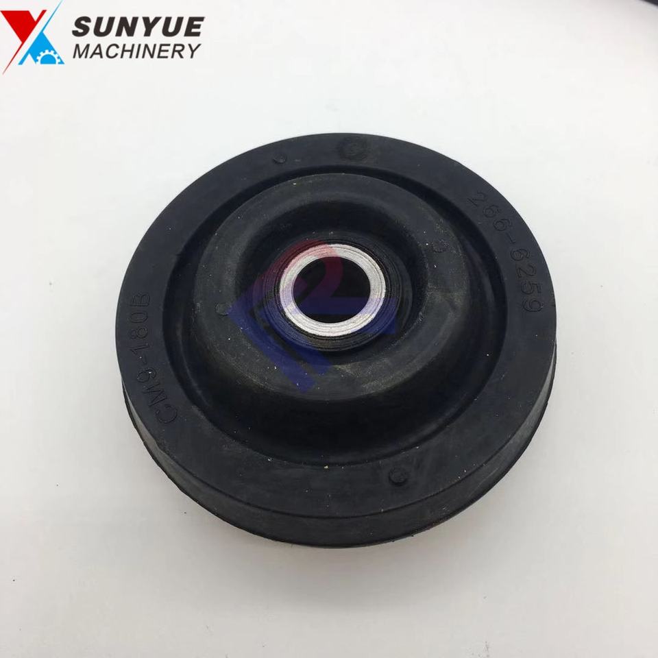 CAT 312D 319D Excavator Parts - Engine Mount Rubber Cushion 266-6259