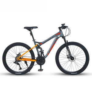 Bicicleta de montaña de cola suave, disco todoterreno para adultos, 21 velocidades, doble absorción de impacto, carreras de velocidad Variable, estudiante adolescente transfronterizo - Product Image 6