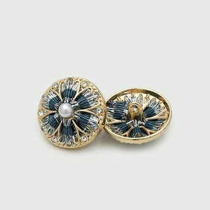 20MM Purple Zircon Design Luxury <strong>Shank</strong> Clothing Elegant High Quality Shinning Rhinestone Sewing <strong>Button</strong> for DIY - Product Image 2