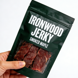 Eco Friendly Reusable Food Storage <b>Bags</b> Beef Jerky Packaging Stand Up Mylar <b>Bag</b> With Resealable Ziplock - Product Image 1