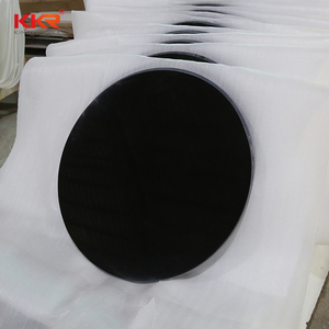 Nhà Hàng Nhựa Resin Đá Acrylic Rắn Bề Mặt Cafe Bảng Tops Nhà Hàng Bàn Ăn - Product Image 6