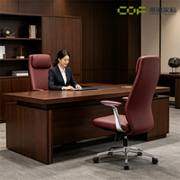 Chaise de bureau exécutive en cuir, chaise de bureau ergonomique réglable, chaise de barbier, chaise de bureau à roulettes, chaise de bureau exécutive