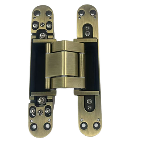 مفصل إغلاق غير مرئي ناعم ثلاثي الأبعاد قابل للتعديل من سبائك الزنك الحديثة vsskg للأبواب الخشبية مزود بمفصلات مفتوحة بزاوية 100 درجة - Product Image 2