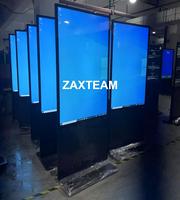 Écran tactile LCD Totem 4K de 65 pouces avec contrôle CMS pour affichage numérique en centre commercial, hôtel et magasin de détail