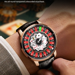 Reloj Mecánico PINDU NUEVO con Esfera Giratoria, Movimiento Japonés NH35, Cristal de Zafiro, Resistente al Agua, Reloj Automático de Lujo y Moda para Hombre - Product Image 5