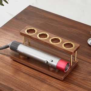 Support de rangement en noyer compatible avec les <span class=keywords><strong>accessoires</strong></span> <span class=keywords><strong>Dyson</strong></span> <span class=keywords><strong>Airwrap</strong></span> Styler - Product Image 4