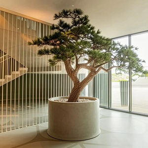 Tùy chỉnh trong nhà cảnh quan ngoài trời dự án thân cây lớn cây nhân tạo cây thông già, cây liễu giả cây phong giả - Product Image 3