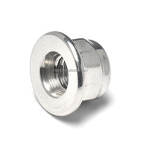 Écrou à vis sans fin à embase nylon M12 BZP en acier au carbone à denture dentelée pour systèmes de fixation automobile - Vente chaude
