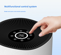 Purificateur d'air domestique portable de haute qualité OEM Mini Smart Pet Odor Eliminator pour chiens et chats Design en plastique moderne