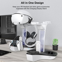 Station de charge multifonctionnelle JYS-P5156 Fpr Elite poignée chargeur Dock VR lunettes casque support de rangement