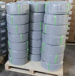Homologué UL 1/2 pouce Conduit flexible étanche aux liquides non métallique LFNC-B en PVC gris, tube électrique étanche pour la protection des câbles - Product Image 6