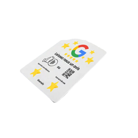 Mini Etiqueta NFC Inteligente, Tarjeta de PVC NTAG213 Reescribible, Tarjeta de Contacto para Pagos, Uso en Hoteles, Reseñas Comerciales, Interacción con Clientes, Reseñas de Google