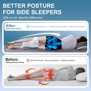 <span class=keywords><strong>Coussin</strong></span> orthopédique en mousse à mémoire de forme en U <span class=keywords><strong>pour</strong></span> genoux, confort de sommeil, <span class=keywords><strong>coussin</strong></span> de genouillère <span class=keywords><strong>pour</strong></span> hôtel, positionnement des jambes, soutien lombaire - Product Image 6