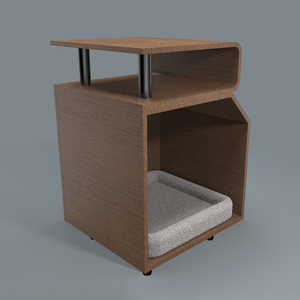 Luxury Cute Wooden Pet <strong>Cages</strong> Houses <strong>Furniture</strong> With Soft Cushion <strong>Dog</strong> House Kennel Cat <strong>Dog</strong> Bed - Product Image 3