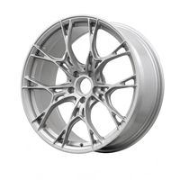 Nouvelle jante en alliage d'aluminium forgé, concave profonde, brossée et polie, 5x120 5x112 5x114.3, 18 19 20 21 22 pouces, pour voiture de course
