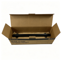 Boîte d'emballage en carton ondulé kraft brun pliable, carton pliant haute résistance pour accessoires industriels