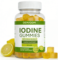OEM/ODM Gummies de vitamines naturelles à 100 % avec iode, zinc, potassium, magnésium et minéraux pour améliorer la mémoire, le sommeil et les femmes enceintes