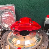 Kit de freinage avant 6 pistons et arrière 4 pistons pour Mercedes-Benz G500 G63 AMG W463 W464 avec étriers de frein et disques perforés de 400 mm/380 mm
