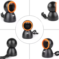 EDOO D45 Lecteur de codes QR de bureau filaire USB 1D 2D pour POS Supermarché Magasin de détail Com Interface Stock disponible