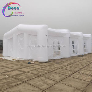 <span class=keywords><strong>Gros</strong></span> Pas Cher En Plein Air En <span class=keywords><strong>Verre</strong></span> Blanc Tentes Gonflables D'air Gonflable De tente de partie De Chapiteau de Mariage Tentes De Maison - Product Image 4